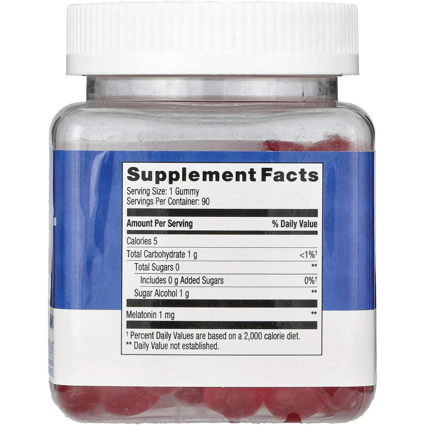 HEB Vitamins Kids Zero Sugar Melatonin 1 mg Gummies - Strawberry; image 2 of 3