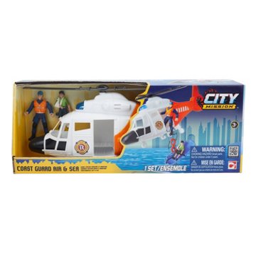 City Mission Coast Guard Air & Sea Helicopter Playset