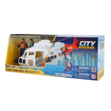 City Mission Coast Guard Air & Sea Helicopter Playset