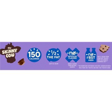Skinny Cow Vanilla Gone Wild Ice Cream Sandwiches, 4 ct