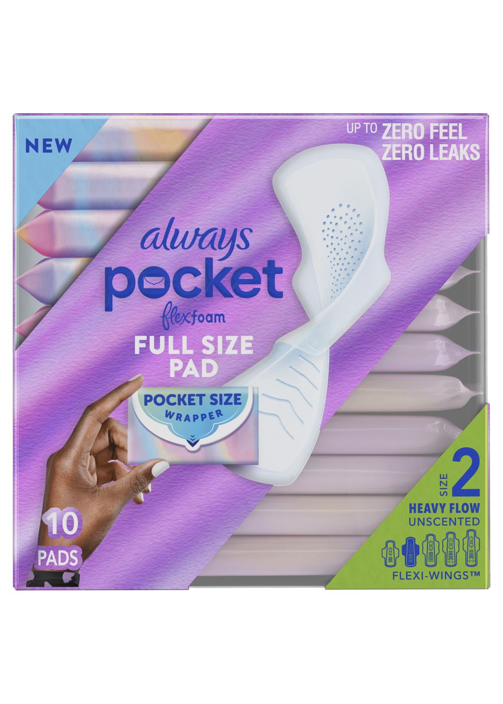 Always Pocket Flexfoam Pads with Wings - Heavy; image 1 of 2