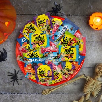 Sour Patch Kids & Swedish Fish Assorted Halloween Candy