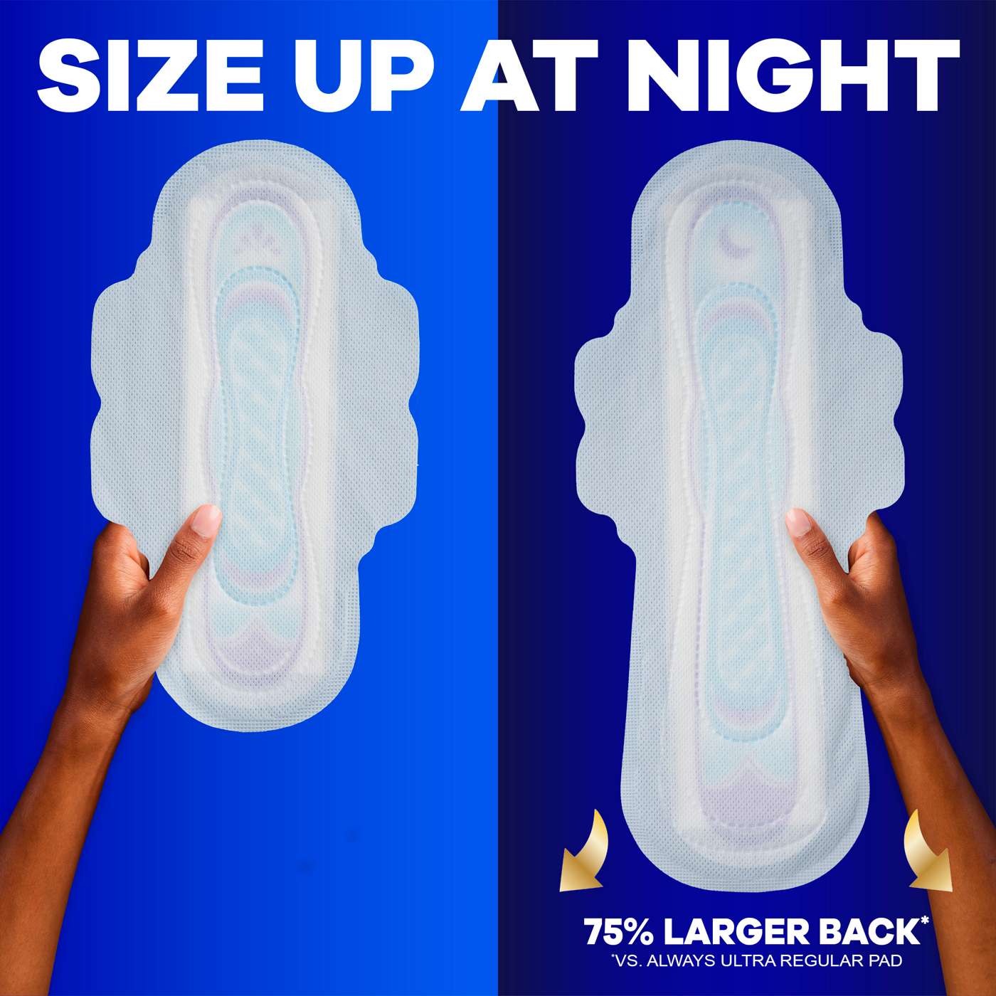 Always Ultra Thin Pads with Wings - Extra Heavy, Overnight; image 3 of 9