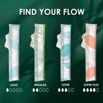 L. Organic Cotton Core Tampons Duo Pack - Super & Super Plus