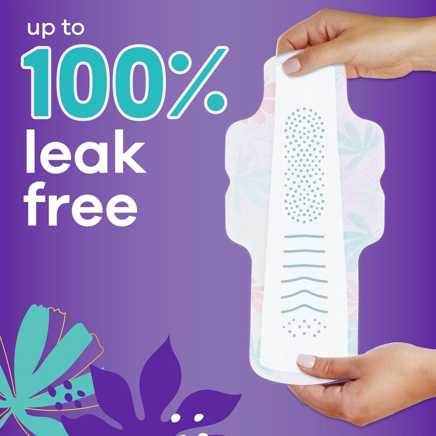 Always Teen Radiant Flexfoam Pads with Wings - Overnight; image 5 of 8