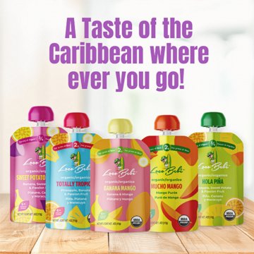 Loco Bebe Organic Baby Food Purée - Caribbean Pumpkin, 4 oz