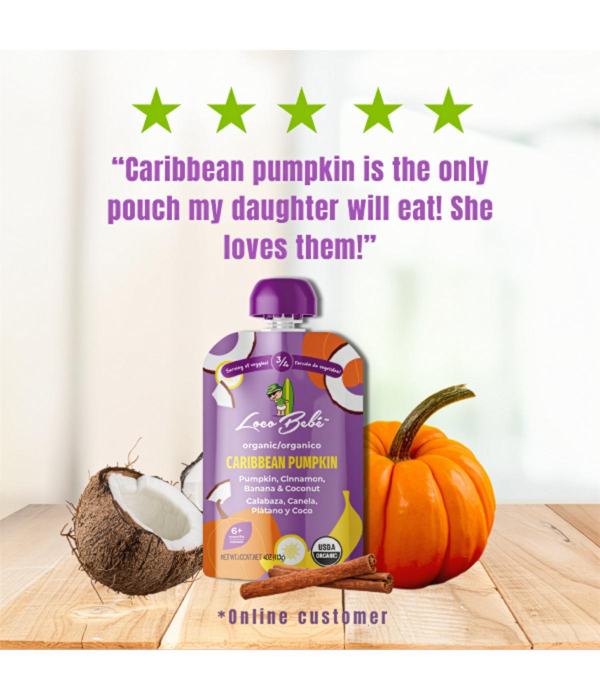 Loco Bebe Organic Baby Food Purée - Caribbean Pumpkin; image 5 of 9