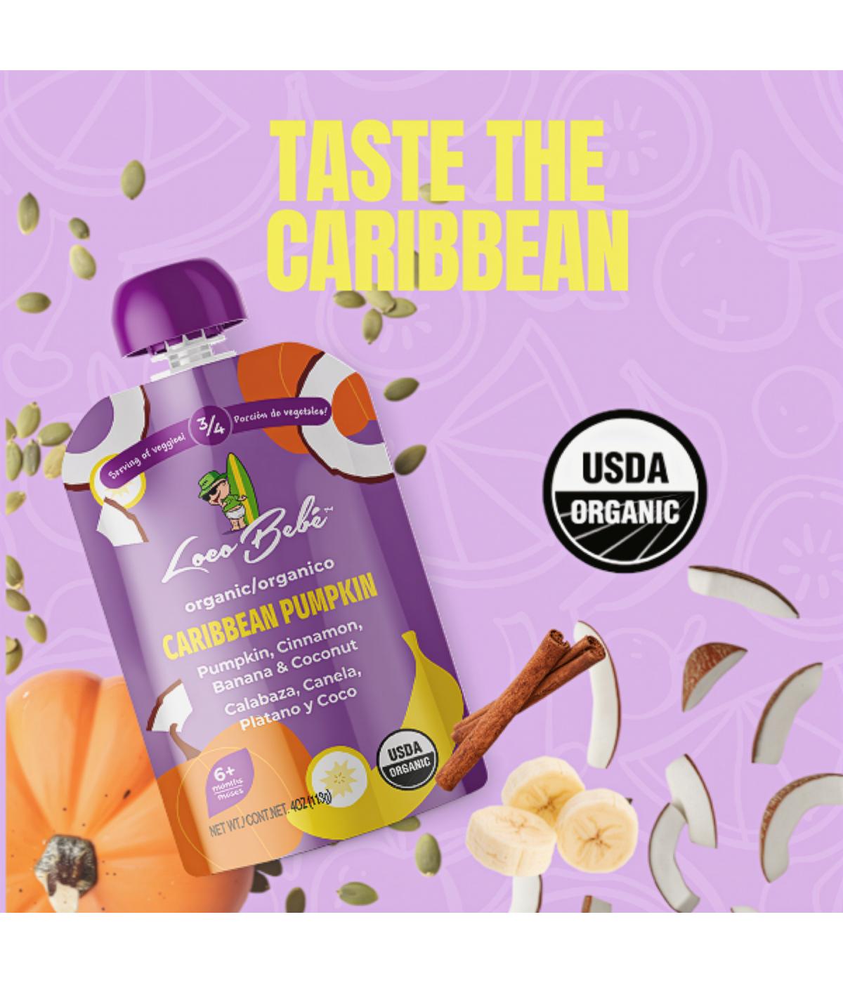 Loco Bebe Organic Baby Food Purée - Caribbean Pumpkin; image 7 of 9