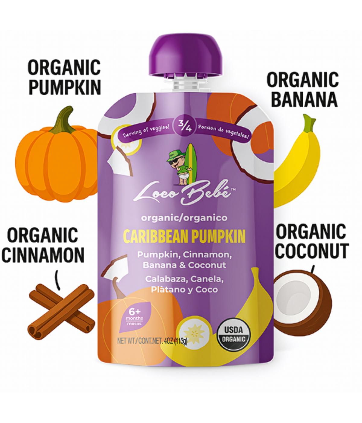 Loco Bebe Organic Baby Food Purée - Caribbean Pumpkin; image 9 of 9