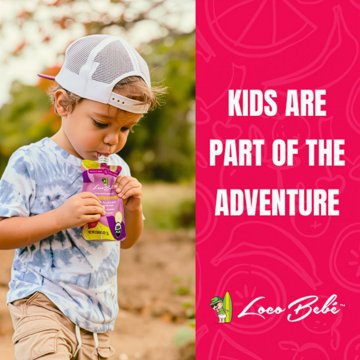 Loco Bebe Organic Baby Food Purée - Sweet Potato Paradise, 4 oz