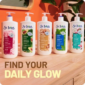 St. Ives Soothing Body Lotion - Oatmeal & Shea Butter, 20.28 oz