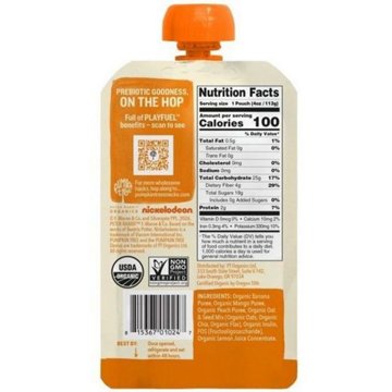 Pumpkin Tree Organics Super Oats & Seeds Banana & Mango Fruit Puree