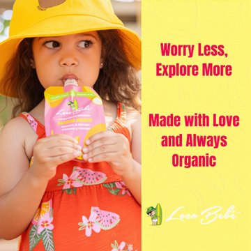 Loco Bebe Organic Baby Food Purée - Banana Mango, 4 oz