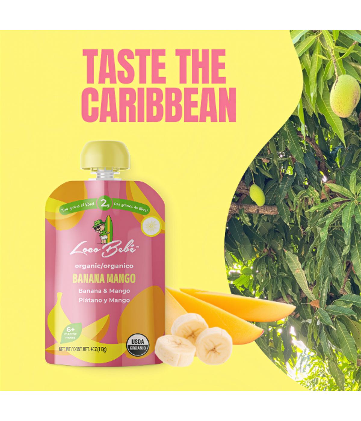 Loco Bebe Organic Baby Food Purée - Banana Mango; image 7 of 9