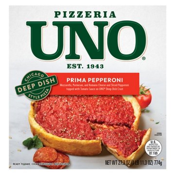 Pizzeria Uno 9 in Chicago Style Deep Dish Prima Pepperoni Pizza