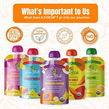 Loco Bebe Organic Baby Food Purée - Mucho Mango, 4 oz