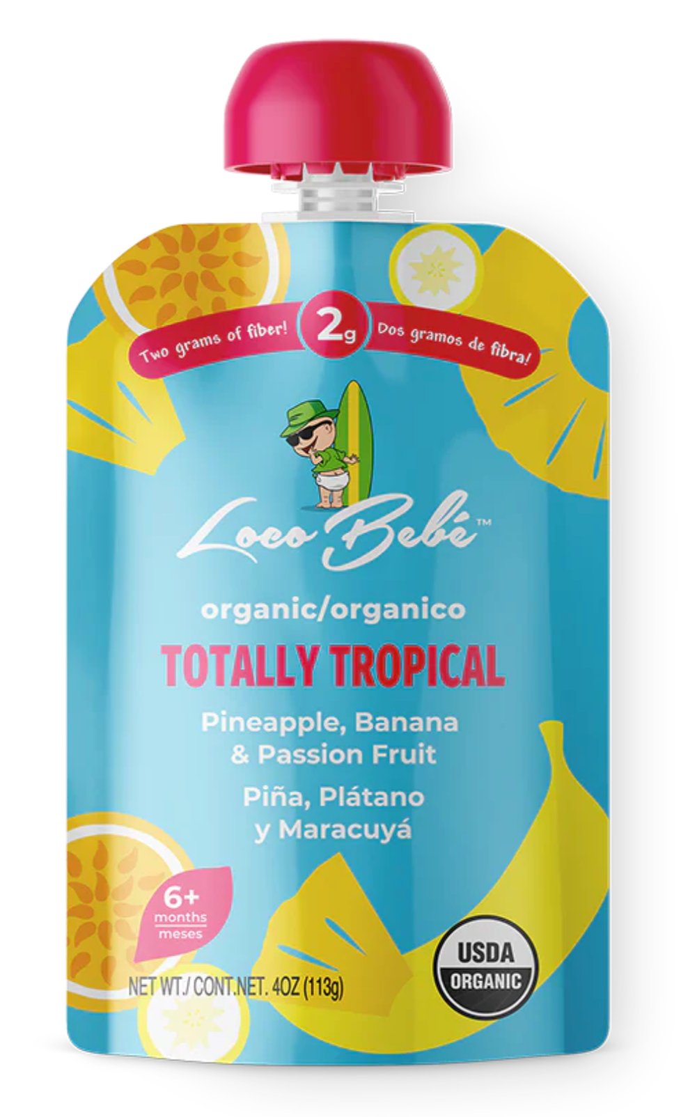 Loco Bebe Organic Baby Food Purée - Totally Tropical, 4 oz | Central ...