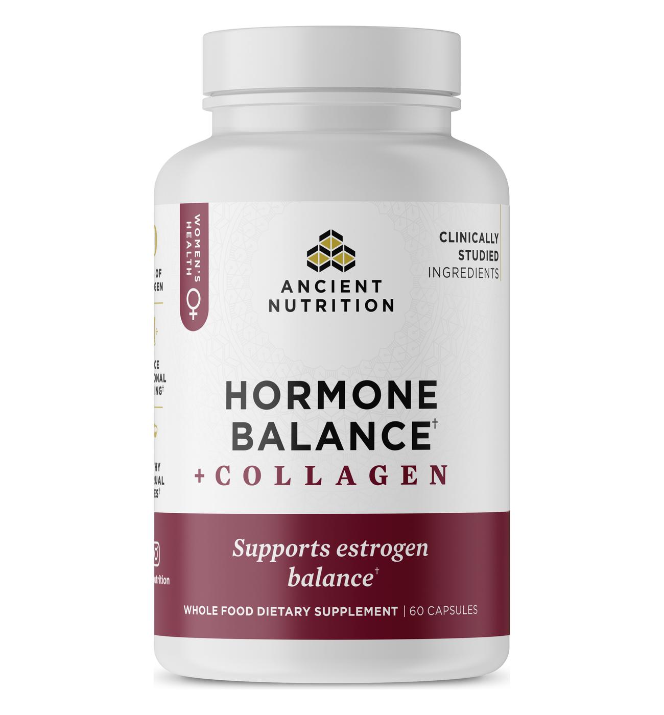 Ancient Nutrition Women's Hormone Balance + Collagen Capsules; image 1 of 4