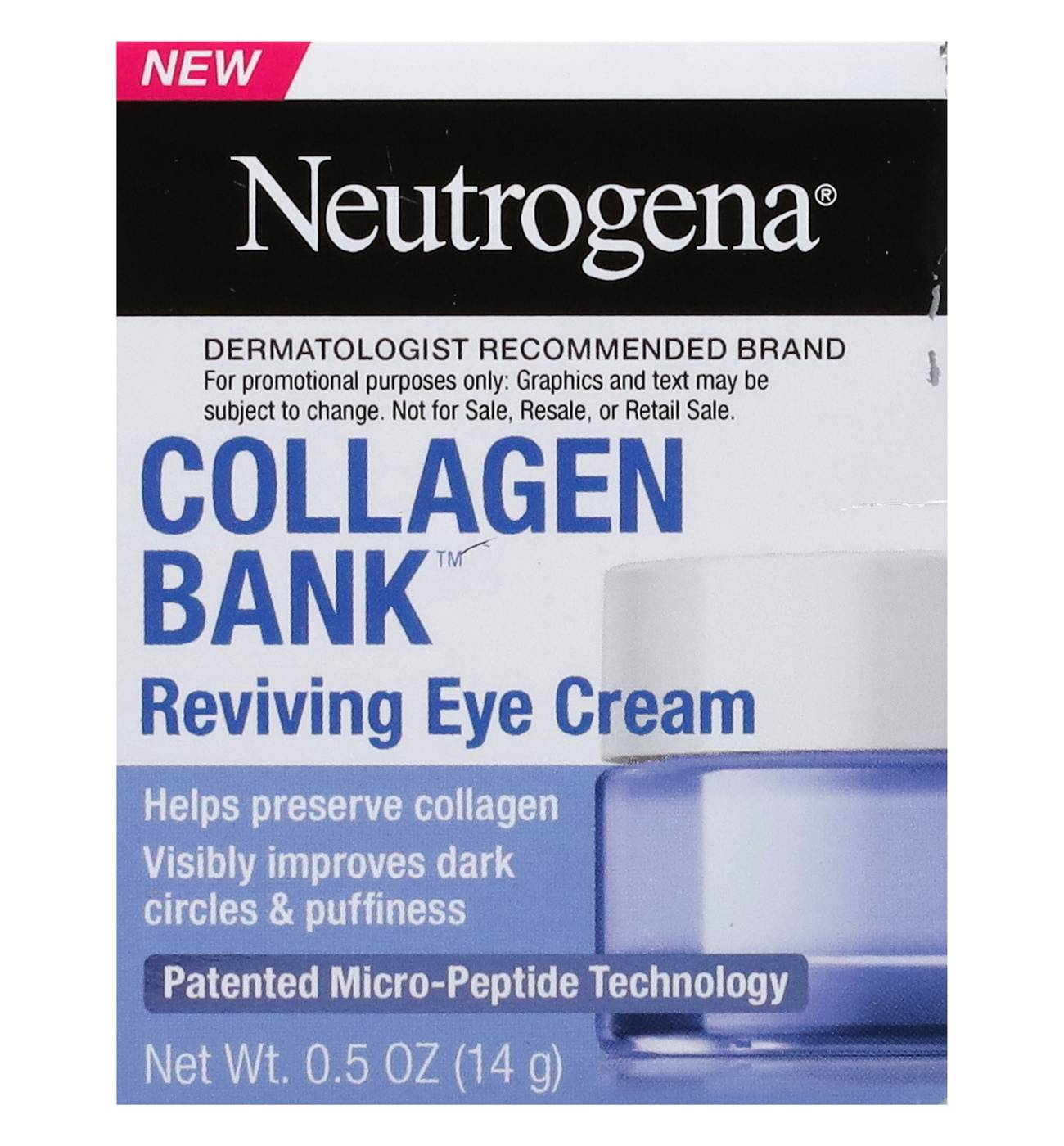 Neutrogena Collagen Bank Reviving Eye Cream; image 1 of 3