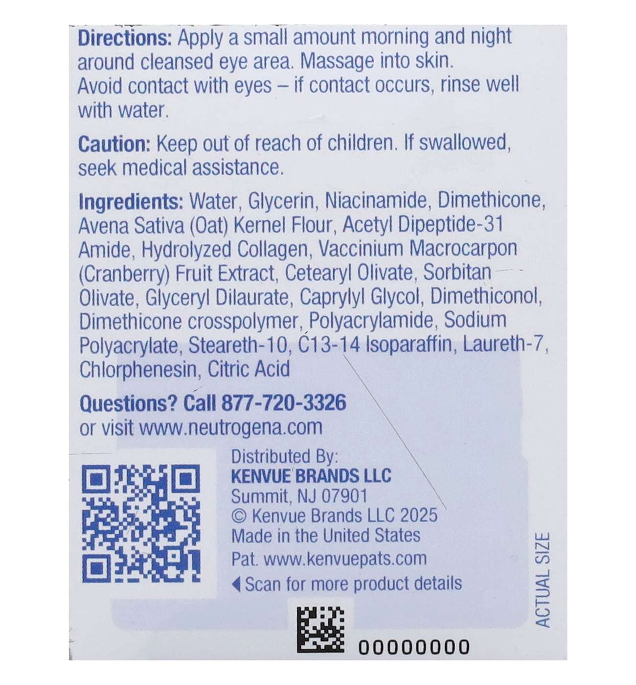 Neutrogena Collagen Bank Reviving Eye Cream; image 3 of 3