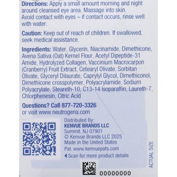 Neutrogena Collagen Bank Reviving Eye Cream, 0.5 oz