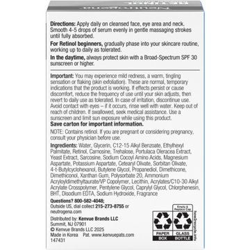 Neutrogena Rapid Wrinkle Repair Retinol Renewing Serum