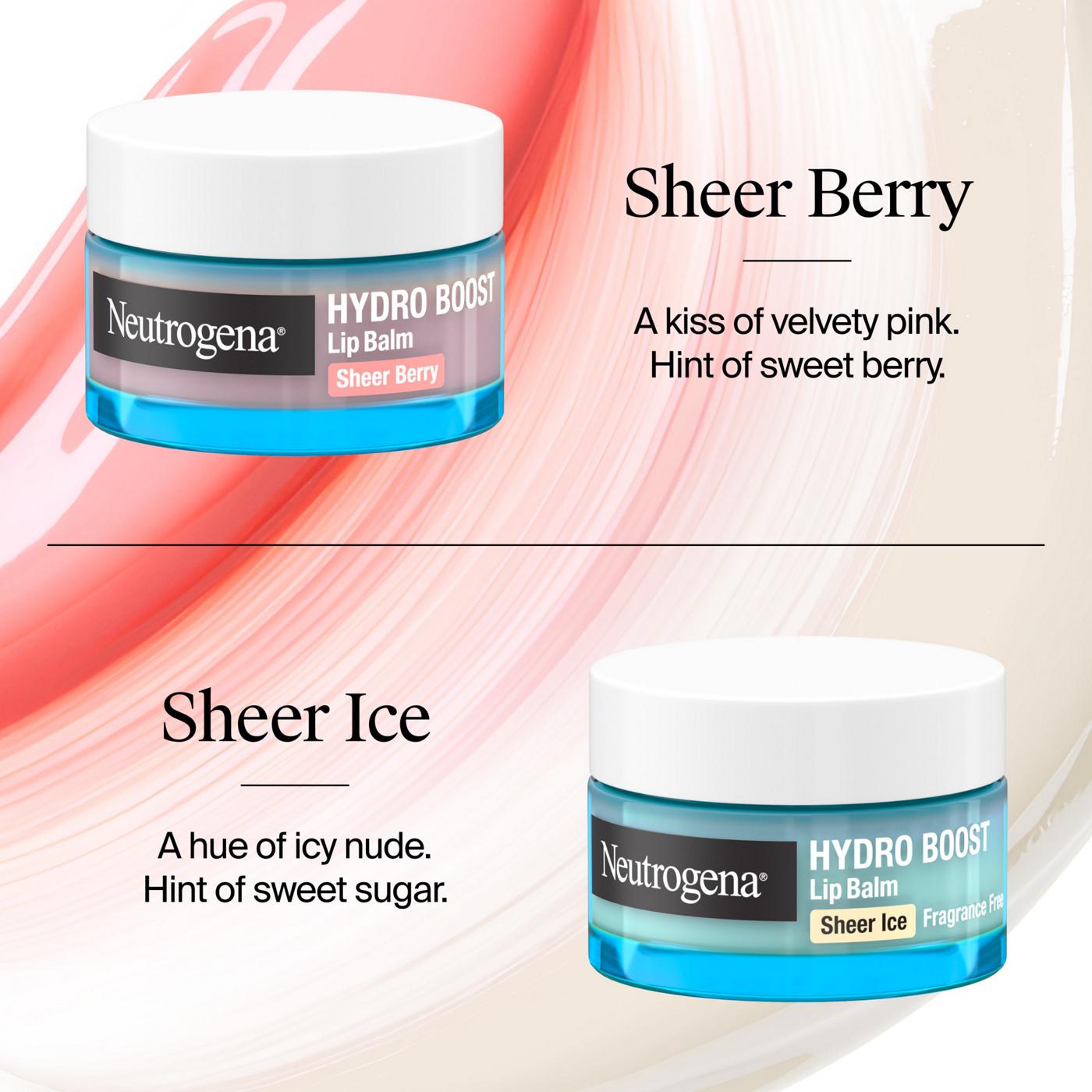 Neutrogena Hydro Boost Hyaluronic Acid Lip Balm - Sheer Berry; image 7 of 8