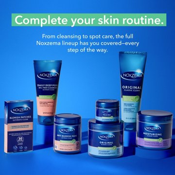 Noxzema Ultimate Clear Hydrocolloid Acne Pimple Patches with Niacinamide & Tea Tree Extract, 30 ct