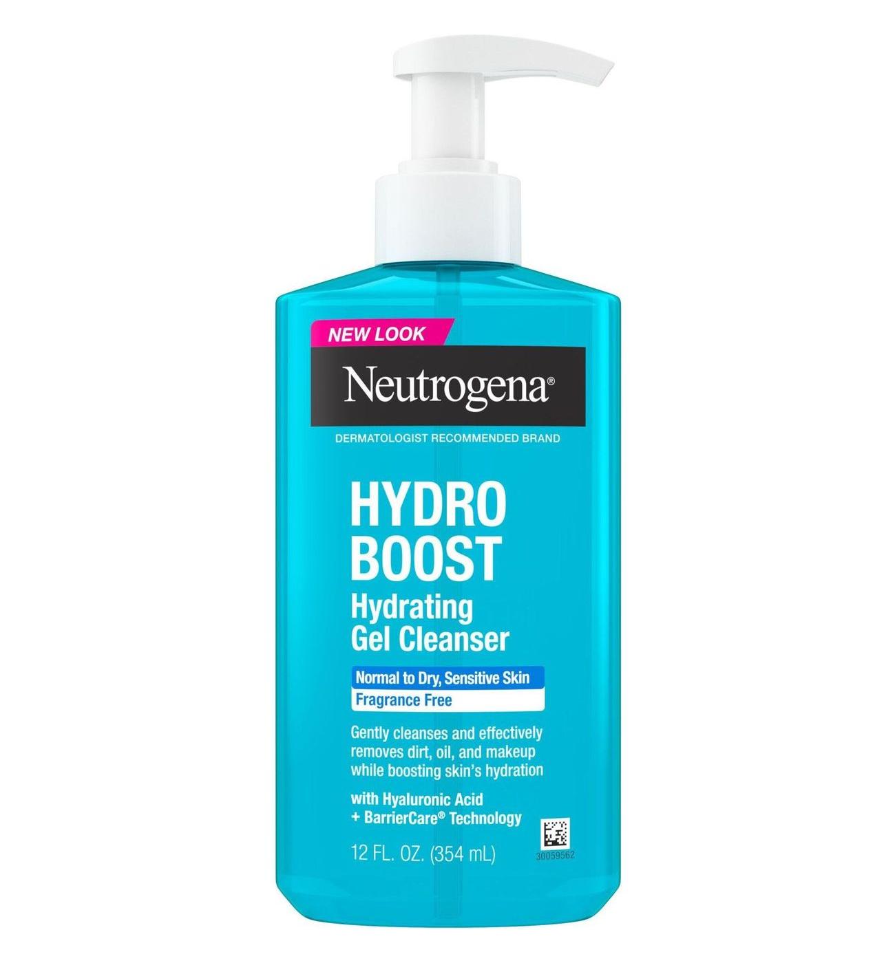 Neutrogena Hydro Boost Foaming Gel Cleanser - Fragrance Free; image 1 of 2