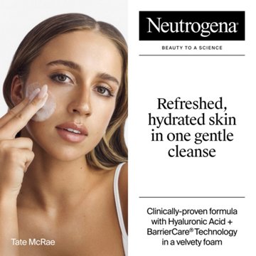 Neutrogena Hydro Boost Foaming Gel Cleanser - Fragrance Free