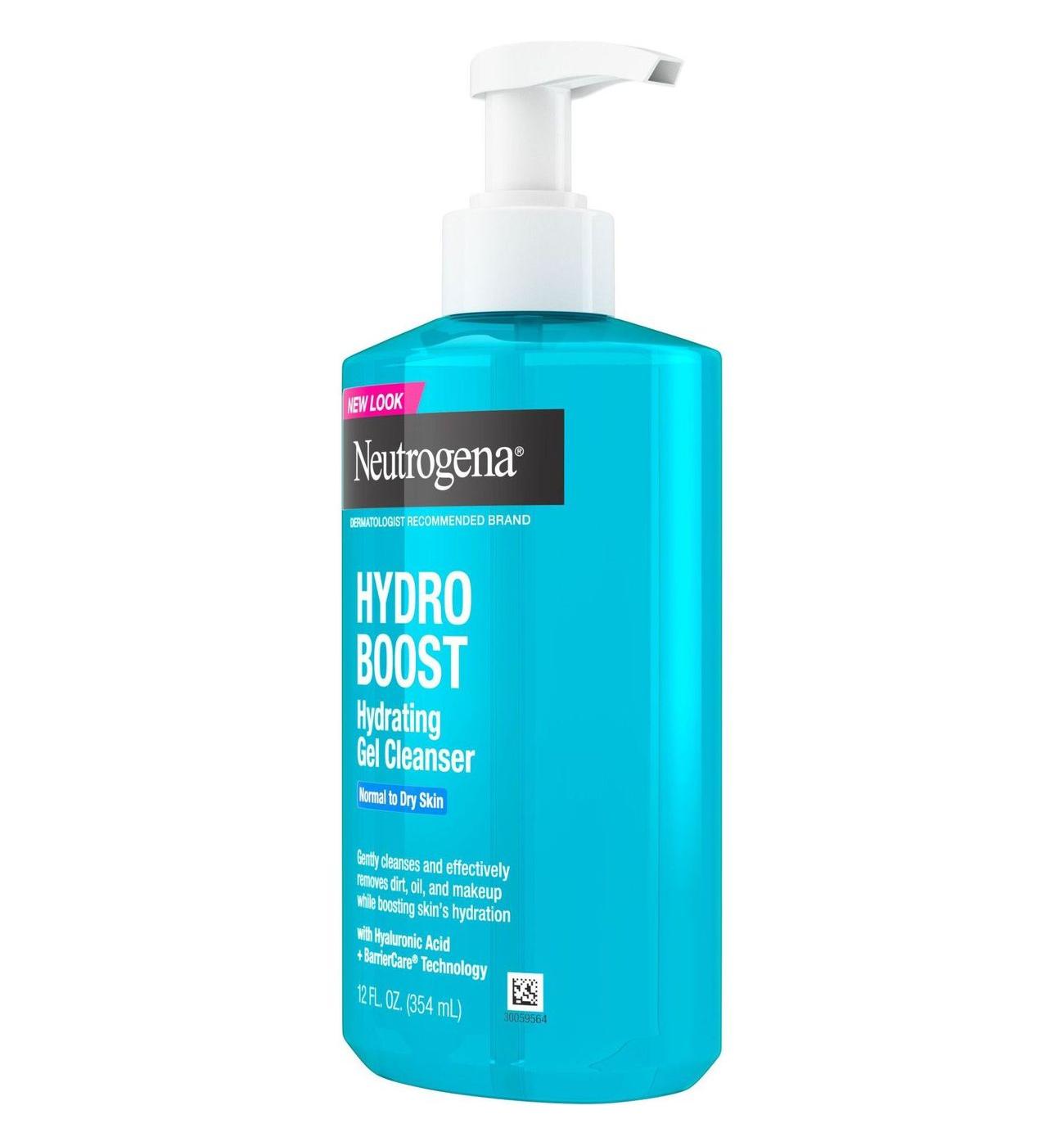 Neutrogena Hydro Boost Hydrating Foaming Gel Cleanser - Normal to Dry Skin; image 3 of 3