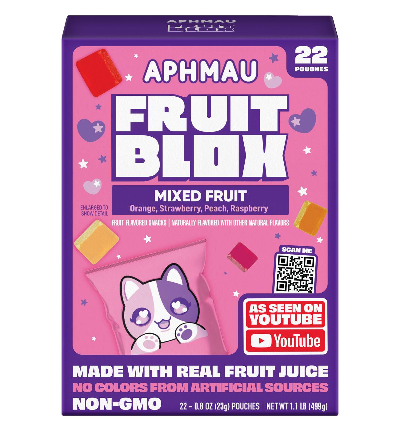 FruitBlox Mixed Fruit Pouches; image 1 of 5