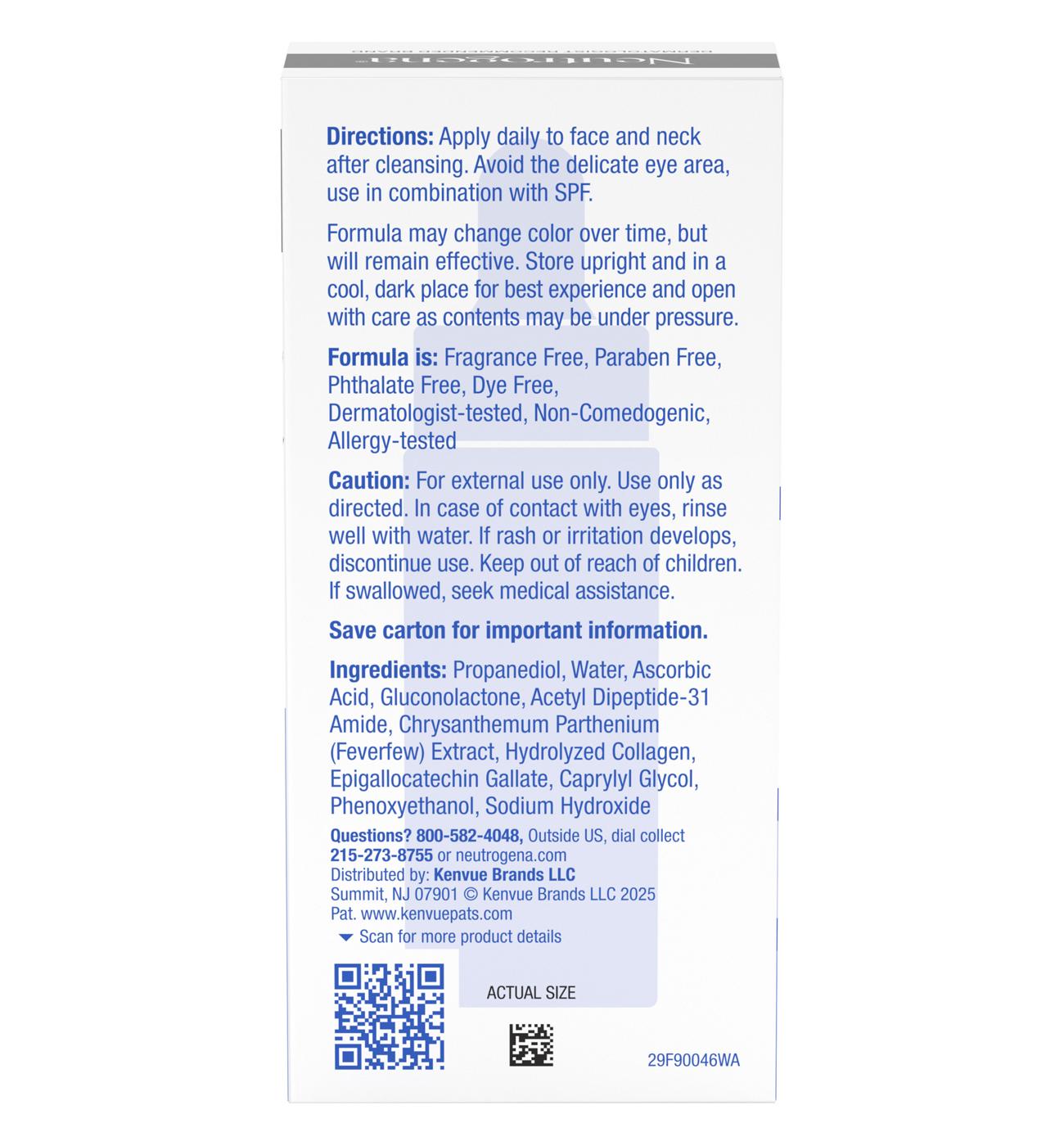 Neutrogena Collagen Bank 15% Vitamin C Booster Serum ; image 2 of 11