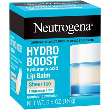 Neutrogena Hydro Boost Hyaluronic Acid Lip Balm - Sheer Ice, Fragrance Free