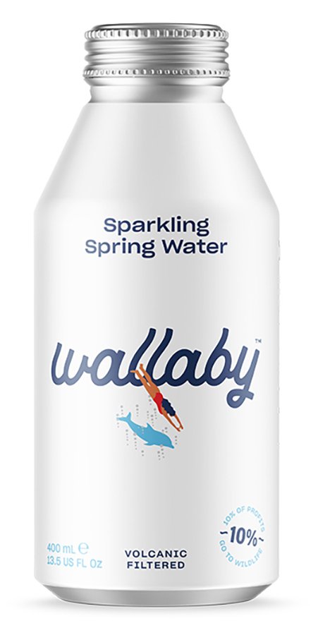 Wallaby Sparkling Spring Water, 13.5 oz | Central Market - Really Into Food