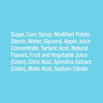 FruitBlox Sours Blue Raspberry & Cherry Snack Pouches, 22 ct