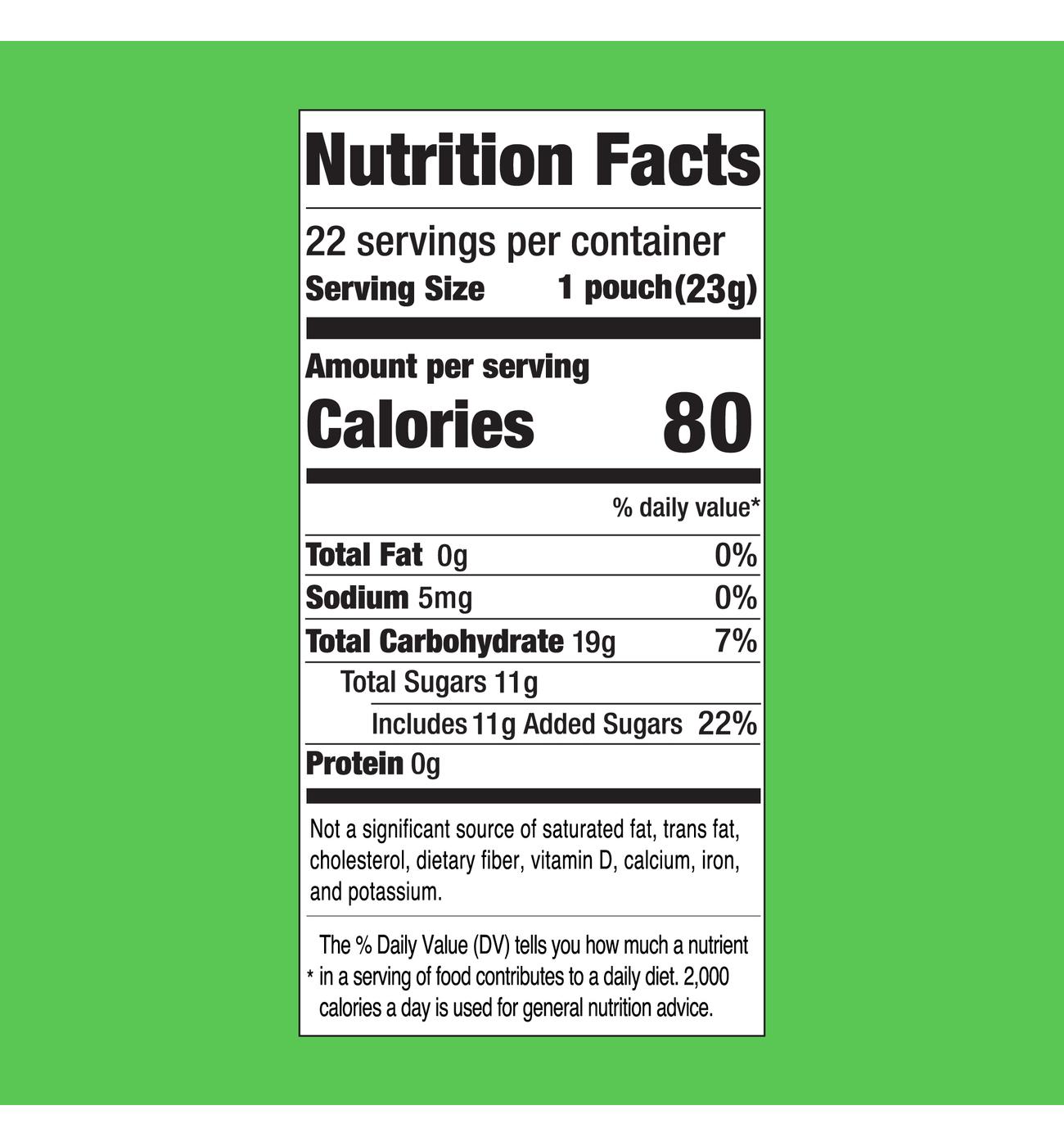 FruitBlox Apple & Strawberry Snack Pouches; image 6 of 6