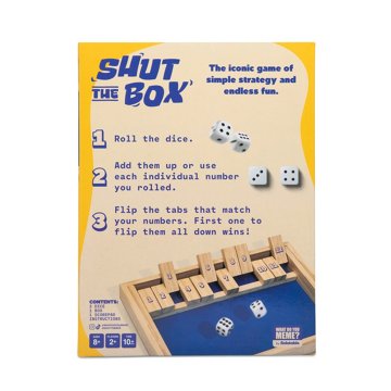 What Do You Meme? Shut the Box Classic Dice Game
