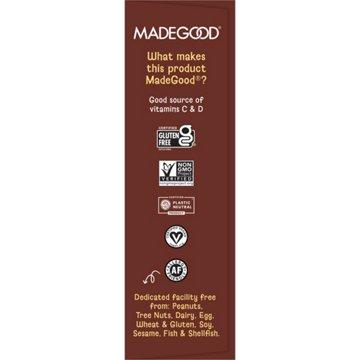 MadeGood Mornings Organic Soft Baked Oat Bars - Chocolate Chip, 5 ct