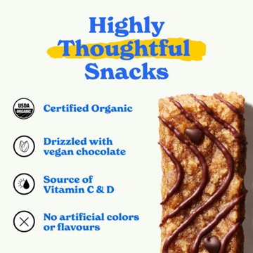 MadeGood Mornings Organic Soft Baked Oat Bars - Chocolate Chip, 5 ct