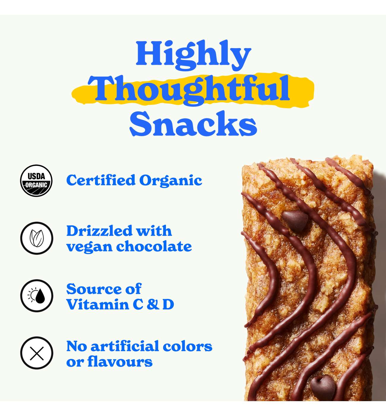 MadeGood Mornings Organic Soft Baked Oat Bars - Chocolate Chip; image 6 of 12