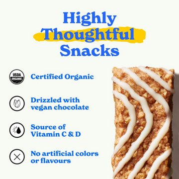 MadeGood Mornings Organic Soft Baked Oat Bars - Cinnamon Bun