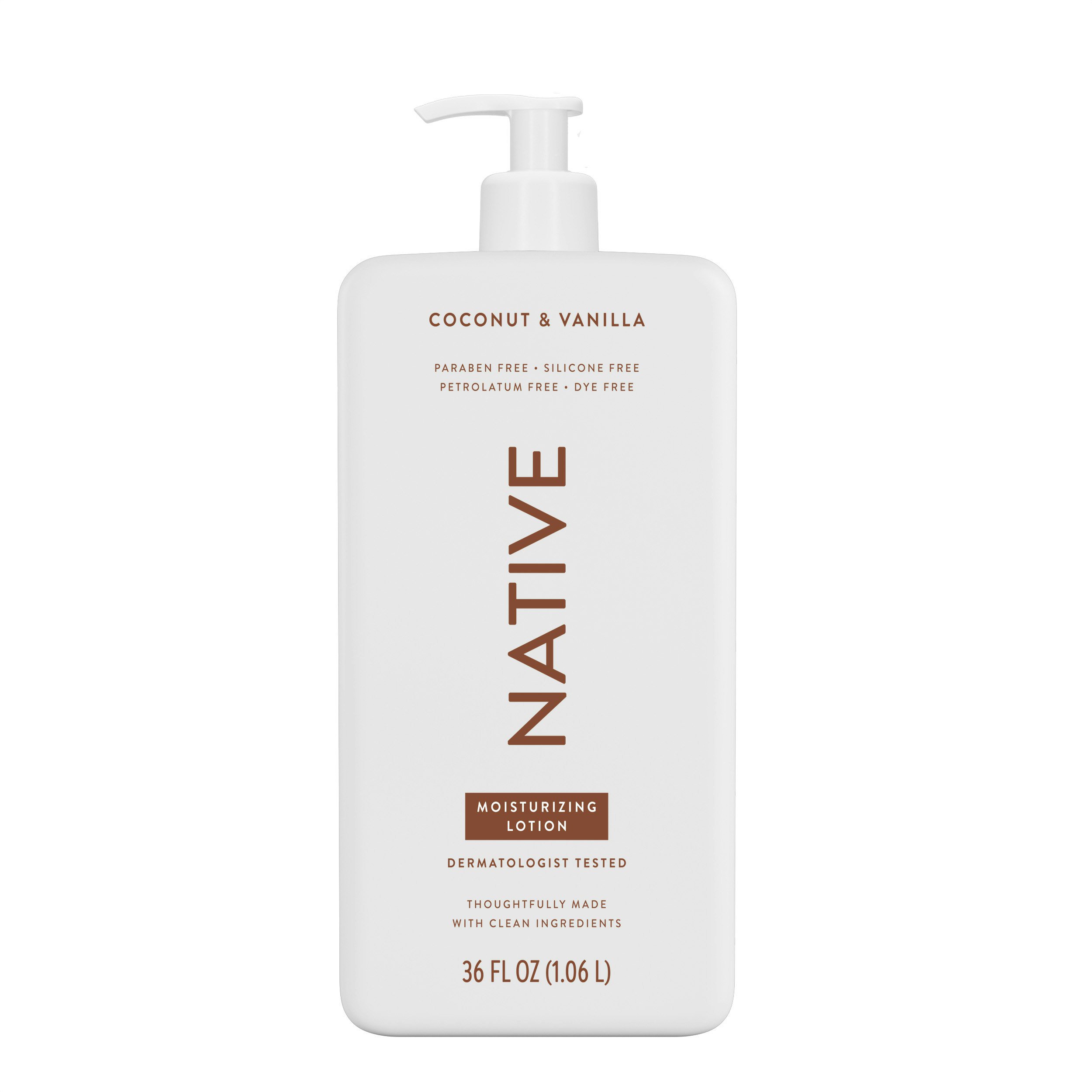 Native Coconut & Vanilla Moisturizing Lotion - Shop Facial moisturizer ...