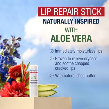 Aquaphor Lip Repair Stick - Aloe Vera, 2 pk