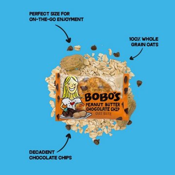 Bobo's Oat Bites - Peanut Butter Chocolate Chip 