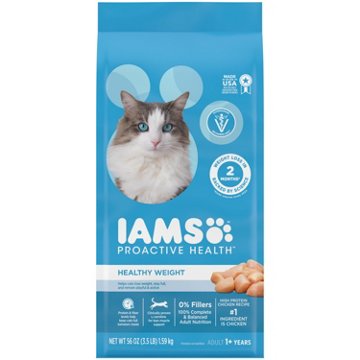 IAMS Proactive Health Healthy Weight Adult Dry Cat Food - Chicken Flavor
