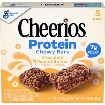 General Mills Cheerios 7g Protein Chewy Bars - Chocolate Peanut Butter