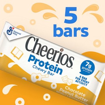 General Mills Cheerios 7g Protein Chewy Bars - Chocolate Peanut Butter