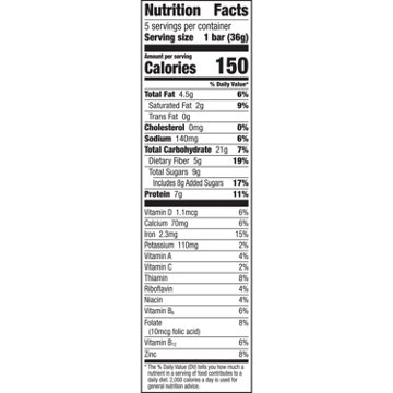 General Mills Cheerios 7g Protein Chewy Bars - Chocolate Peanut Butter