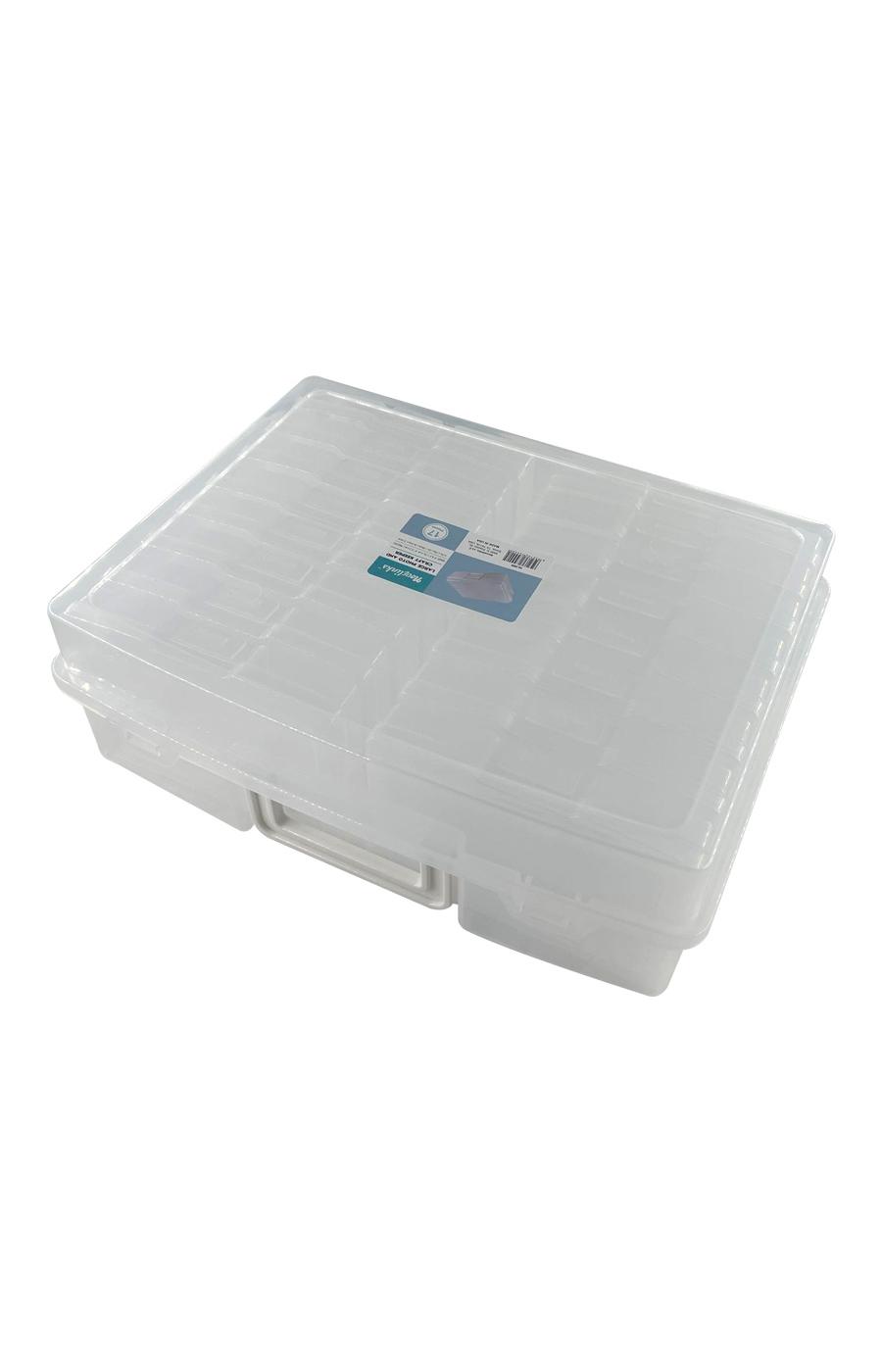 Novelinks 4'' x 6'' Photo & Craft Storage - Clear; image 2 of 3